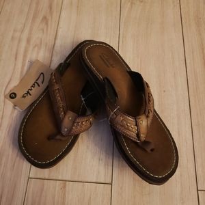 Clarks Women's Fenner Nerice Flip Flop NWT